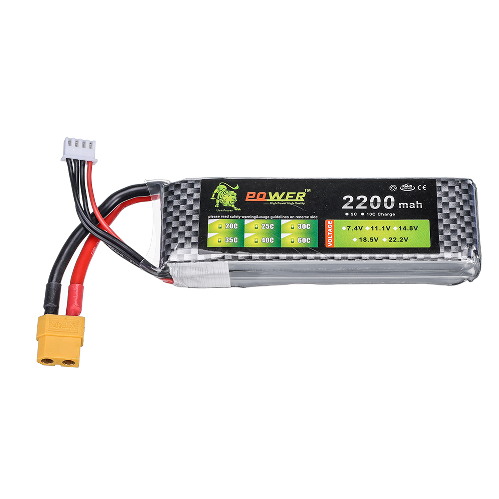 Batteria Lipo 3S 11.1V 35C 220 - Drone Battery 3S recensione e prezzo