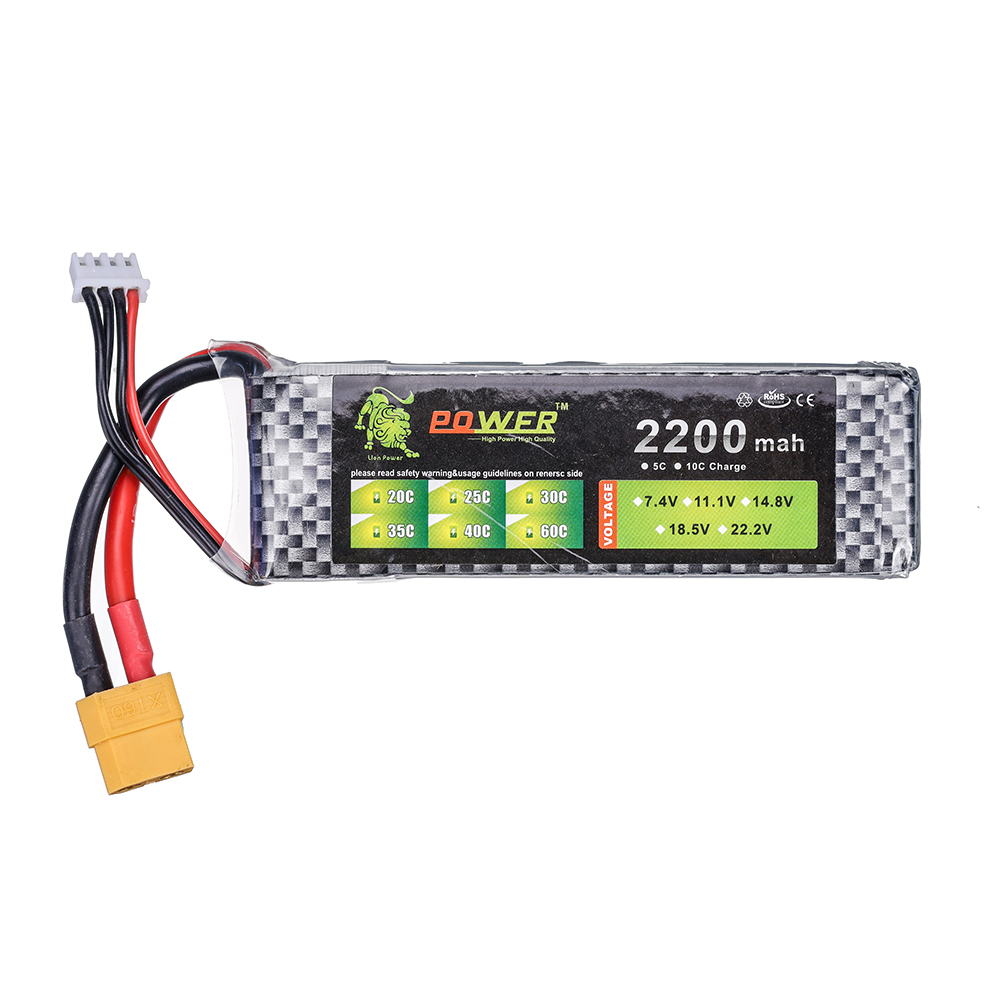 Batteria Lipo 3S 11.1V 35C 220 - Drone Battery 3S recensione e prezzo