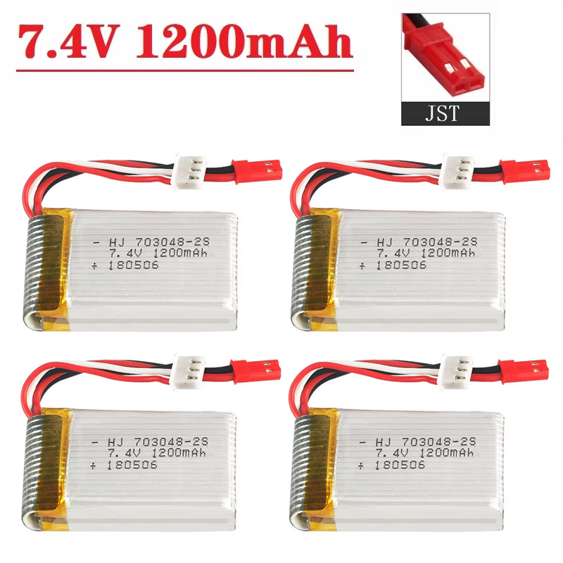 Batteria Lipo 2S 7,4 V 1200 mA - Drone Battery Li-Ion recensione e prezzo