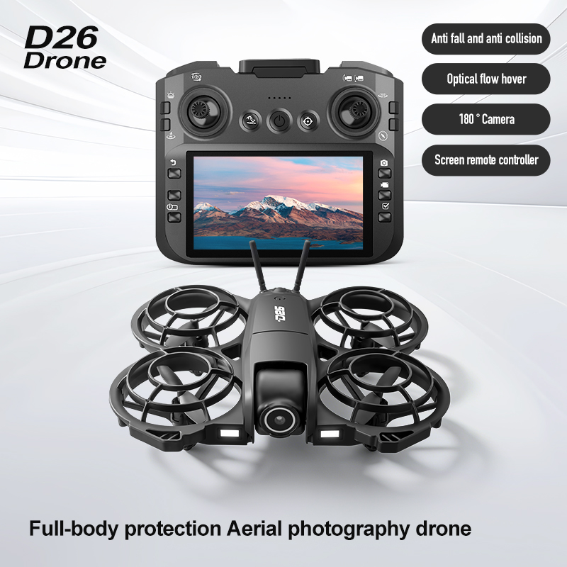 Drone D26 4K HD Aereo 180° °   - Drone Battery Box recensione e prezzo