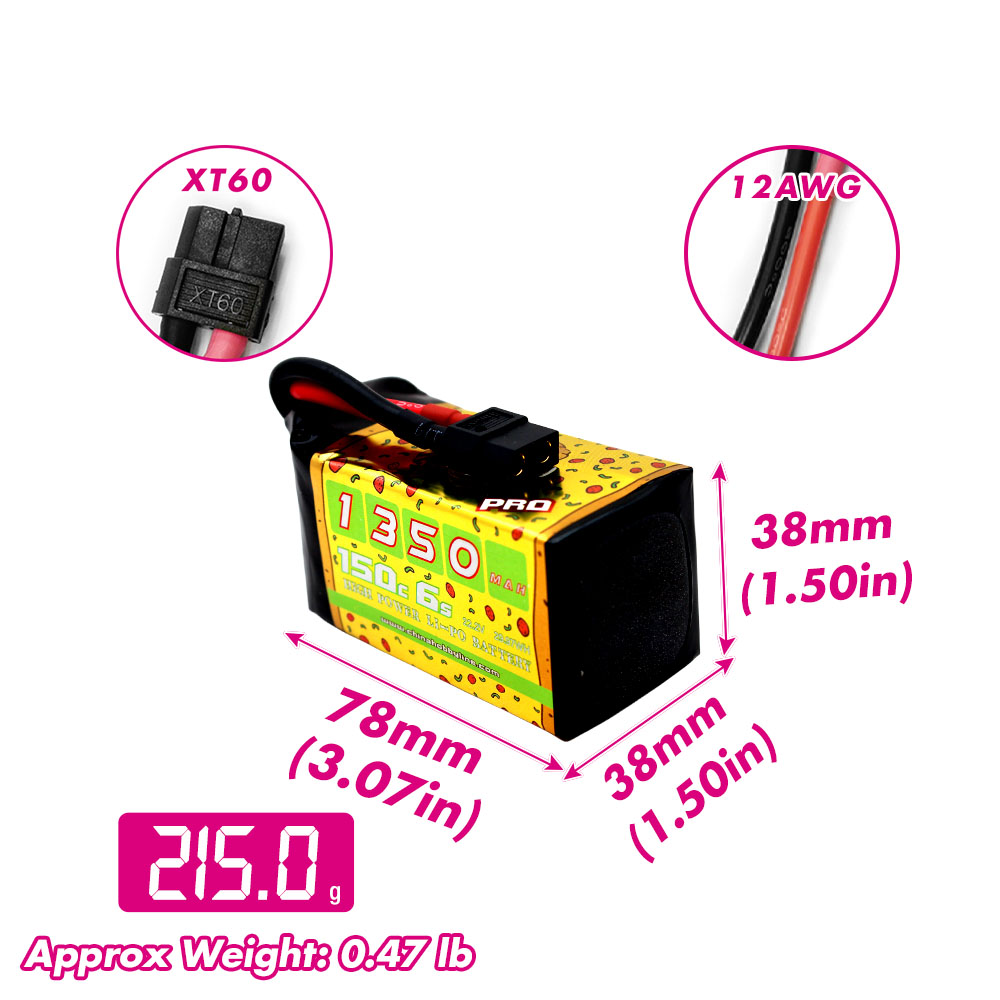 2 Pezzi Batteria Lipo CNHL 6S  - Drone Battery Plate recensione e prezzo