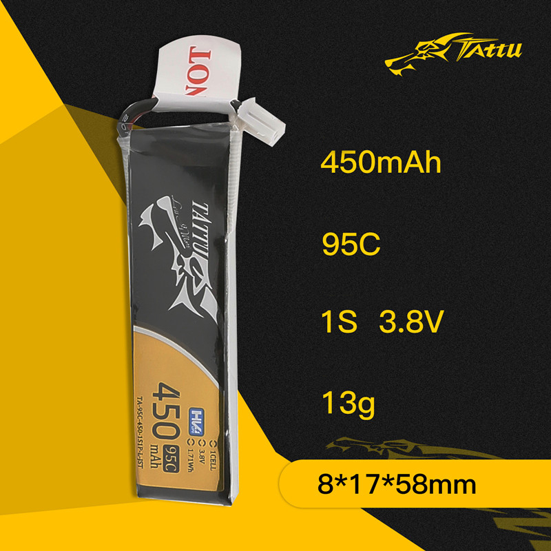 3 pezzi NUOVO TATTU 450/500/55 - Drone Battery 3S recensione e prezzo